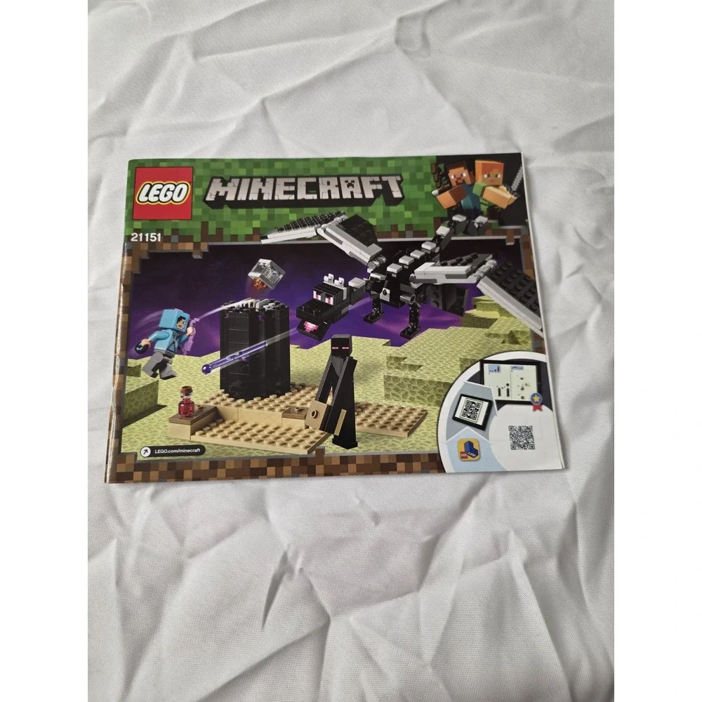 LEGO Minecraft - 21151 - Instruction Manual Booklet Only- No Bricks Included